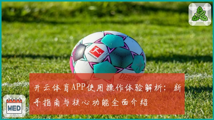 开云体育APP使用操作体验解析：新手指南与核心功能全面介绍