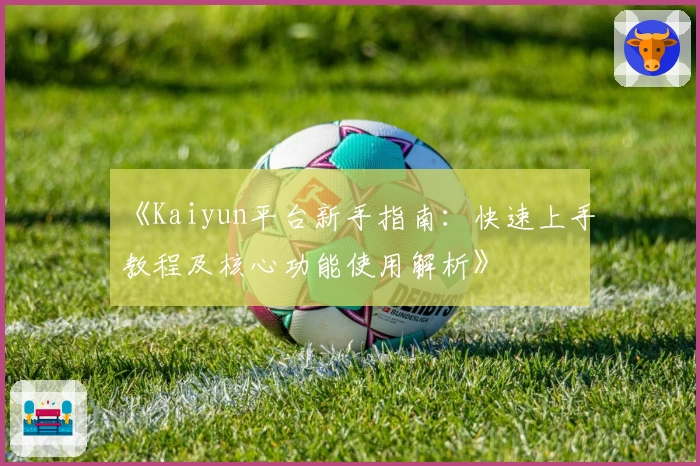 《Kaiyun平台新手指南：快速上手教程及核心功能使用解析》